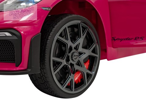 Pojazd Porsche 718 Różowy MP4