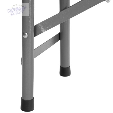 Składana ławka cateringowa RATTAN 180 cm czarna Składana ławka cateringowa RATTAN 180 cm czarna