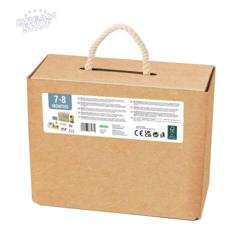 TOOKY TOY Box Pudełko XXL Montessori Edukacyjne 6w1 Sensoryczne 7-8 Mies