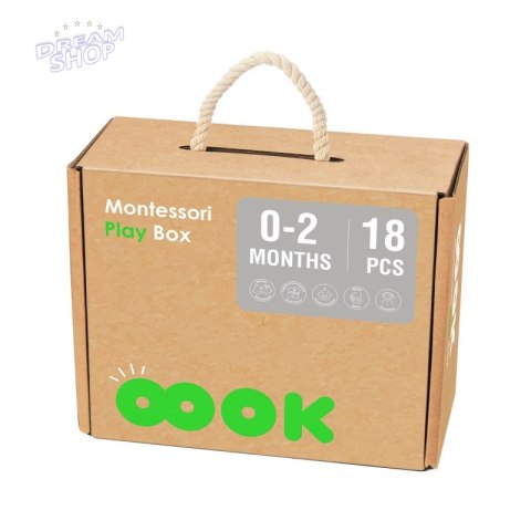 TOOKY TOY Box Pudełko XXL Montessori Edukacyjne 7w1 Sensoryczne 0-2 Mies TOOKY TOY Box Pudełko XXL Montessori Edukacyjne 7w1 Sensoryczne 0-2 Mies