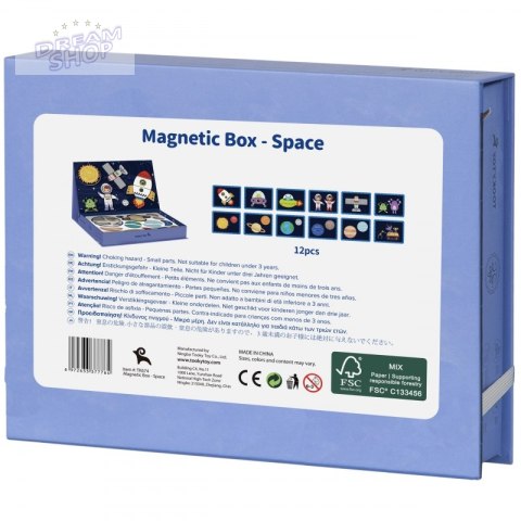 TOOKY TOY Układanka Magnetyczna Kosmos Puzzle TOOKY TOY Układanka Magnetyczna Kosmos Puzzle