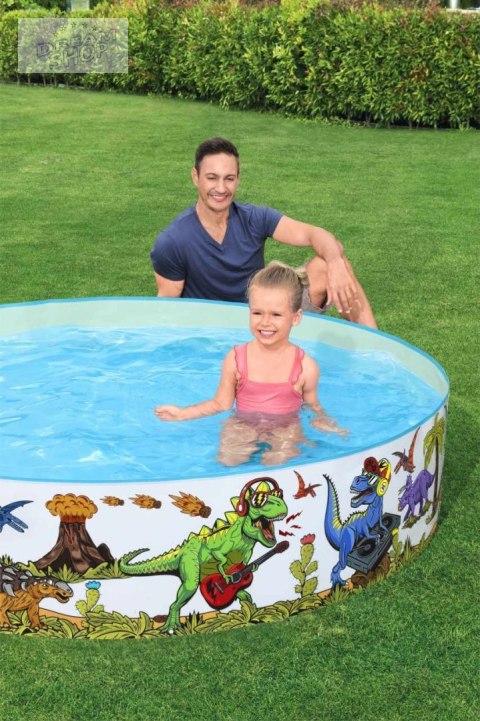 Basen Fill N Fun Pool Dinozaury BESTWAY