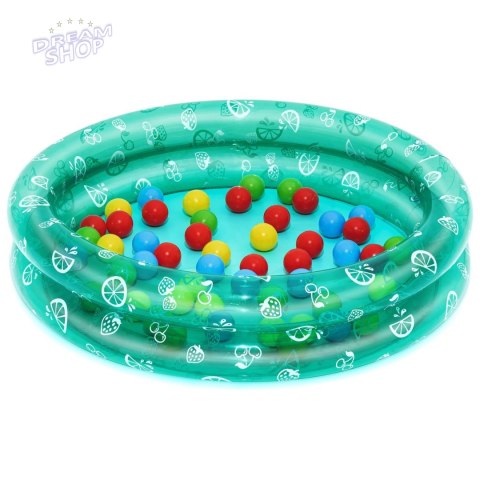 Basenik Zielony 91x20cm + Piłeczki BESTWAY Basenik Zielony 91x20cm + Piłeczki BESTWAY