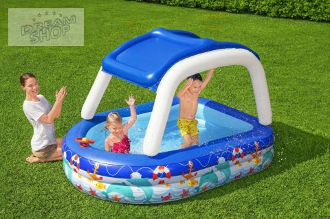 Basenik z Daszkiem 213x155cm Ocean BESTWAY Basenik z Daszkiem 213x155cm Ocean BESTWAY