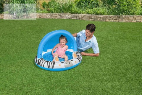 Basenik z Daszkiem 91cm Zebra BESTWAY Basenik z Daszkiem 91cm Zebra BESTWAY