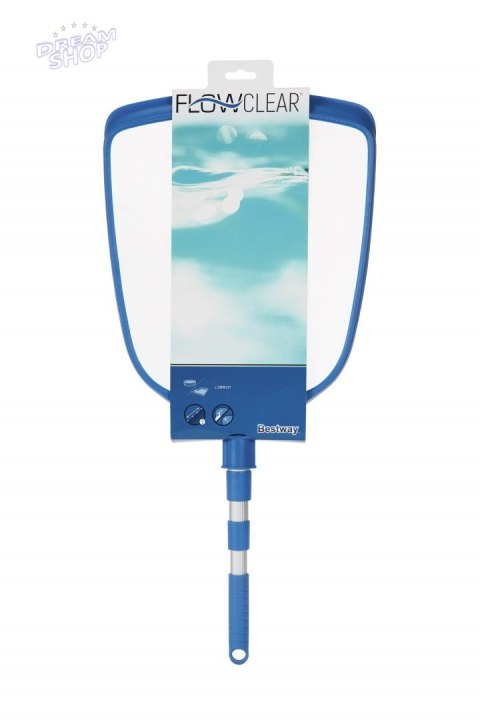 Cedzak z siatką i kijem do czyszczenia basenów BESTWAY ok. 163cm Cedzak z siatką i kijem do czyszczenia basenów BESTWAY ok. 163cm