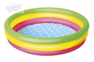 Dmuchany Basen dla dzieci Brodzik Tęcza 102x25cm BESTWAY + Łatka naprawcza