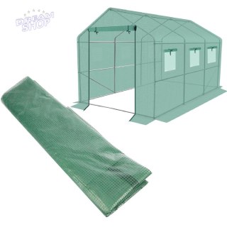 FOLIA POSZYCIE COVER NA TUNEL OGRODOWY SZKLARNIĘ 200x350x200CM ZIELONA