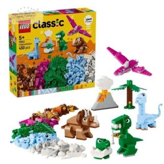 LEGO(R) CLASSIC 11041 Kreatywne dinozaury