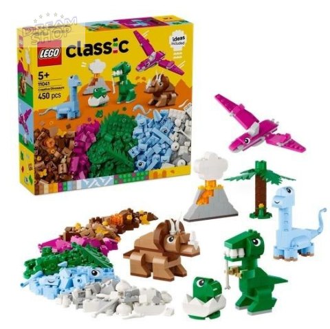 LEGO(R) CLASSIC 11041 Kreatywne dinozaury