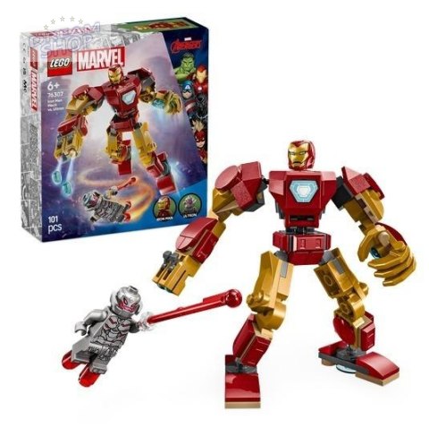 LEGO(R) SUPER HEROES 76307 Mech Iron Mana kontra... LEGO(R) SUPER HEROES 76307 Mech Iron Mana kontra...