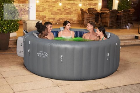 Lay-Z-Spa Santorini SMART HydroJet PRO Jacuzzi BESTWAY Lay-Z-Spa Santorini SMART HydroJet PRO Jacuzzi BESTWAY