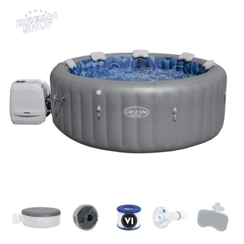 Lay-Z-Spa Santorini SMART HydroJet PRO Jacuzzi BESTWAY Lay-Z-Spa Santorini SMART HydroJet PRO Jacuzzi BESTWAY