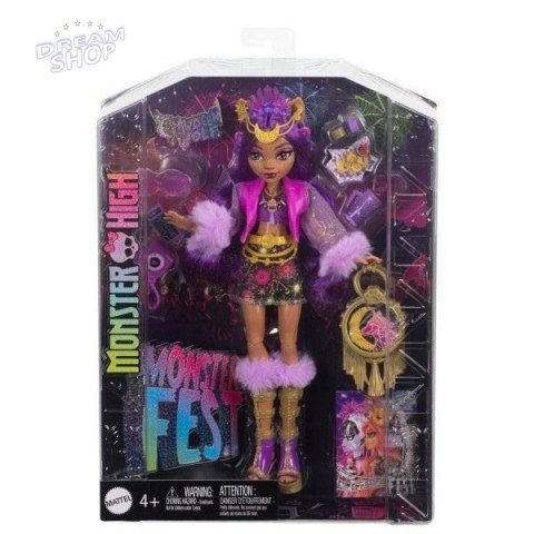 Monster High. Monster Fest Clawdeen Wolf Lalka Monster High. Monster Fest Clawdeen Wolf Lalka