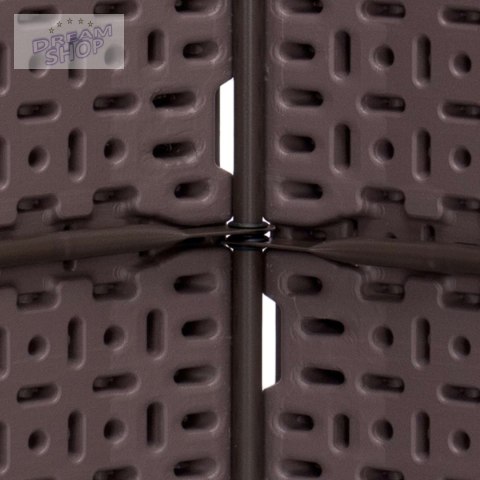 Stół cateringowy WOODLAND składany w walizkę 180 cm brown