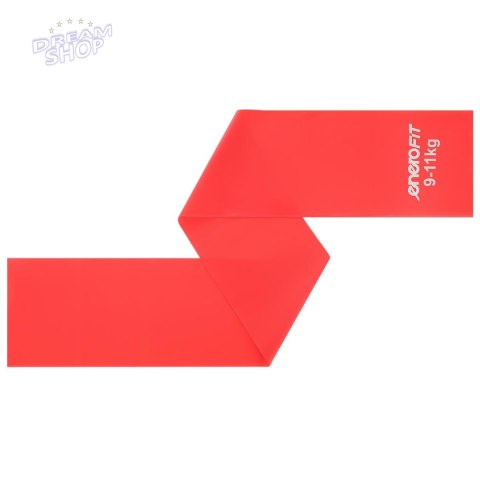 TAŚMA TRENINGOWA GUMA OPOROWA DO ĆWICZEŃ 200x15cm 0,30mm 9-11 kg CZERWONA