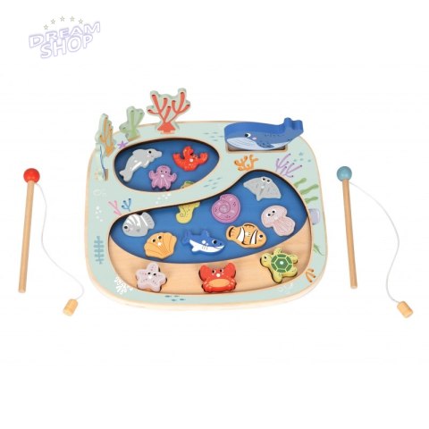 TOOKY TOY Złowić Rybkę Gra Zręcznościowa Układanka Montessori TOOKY TOY Złowić Rybkę Gra Zręcznościowa Układanka Montessori