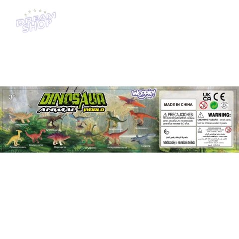 WOOPIE Zestaw Figurki Dinozaury 18 szt. - wersja 1 WOOPIE Zestaw Figurki Dinozaury 18 szt. - wersja 1