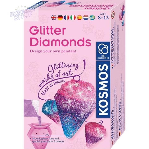Zestaw Eksperymentalny - Błyszczące Diamenty KOSMO Zestaw Eksperymentalny - Błyszczące Diamenty KOSMO