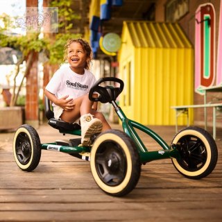 BERG Gokart Na Pedały Buddy Retro Green do 50 kg