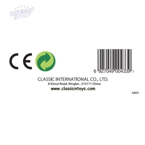 CLASSIC WORLD Drewniana Literka G CLASSIC WORLD Drewniana Literka G