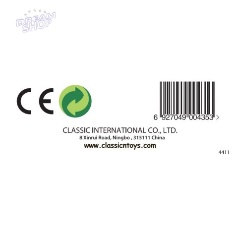 CLASSIC WORLD Drewniana Literka I CLASSIC WORLD Drewniana Literka I