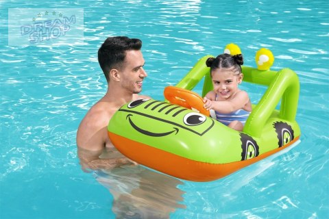 Dmuchany Ponton do pływania Autko dla dzieci 3+ BESTWAY 92x61cm + Ruchoma kierownica Dmuchany Ponton do pływania Autko dla dzieci 3+ BESTWAY 92x61cm + Ruchoma kierownica