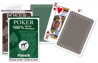 Karty pojedyńcze talie "plastik Poker" PIATNIK