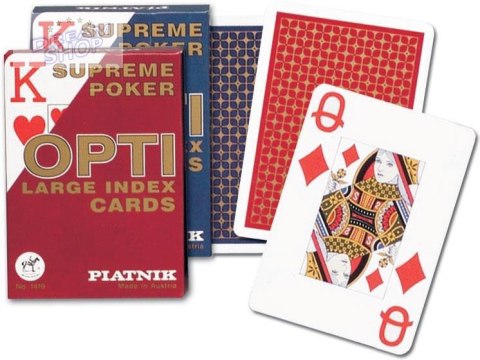 Karty poker "Opti poker" PIATNIK Karty poker "Opti poker" PIATNIK