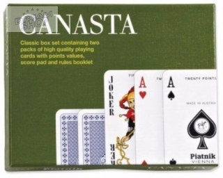 Karty standard "Canasta extra new classic" PIATNIK