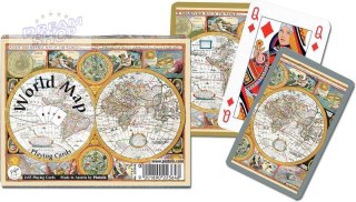 Karty standard "Mapa świata" PIATNIK