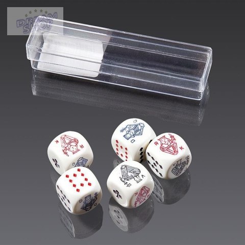 Kości pokerowe (16 mm) PIATNIK Kości pokerowe (16 mm) PIATNIK