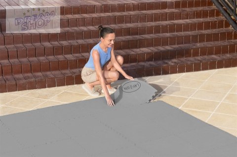 Mata ochronna pod Jacuzzi Lay-Z-Spa BESTWAY Puzzle + Mata pod pompę 25 el. Mata ochronna pod Jacuzzi Lay-Z-Spa BESTWAY Puzzle + Mata pod pompę 25 el.