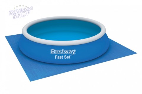 Mata pod basen ogrodowy 457cm/16FT BESTWAY 488x488cm Mata pod basen ogrodowy 457cm/16FT BESTWAY 488x488cm