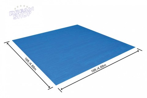 Mata pod basen ogrodowy 457cm/16FT BESTWAY 488x488cm Mata pod basen ogrodowy 457cm/16FT BESTWAY 488x488cm