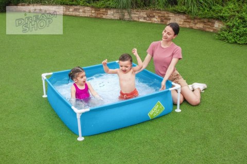 Ogrodowy Basen stelażowy dla dzieci 2+ BESTWAY Kwadrat 122x122x30,5cm Ogrodowy Basen stelażowy dla dzieci 2+ BESTWAY Kwadrat 122x122x30,5cm