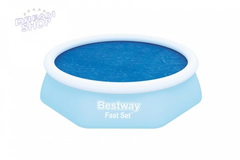 Pokrywa solarna 210cm na Basen rozporowy Fast Set 244cm/8FT BESTWAY Pokrywa solarna 210cm na Basen rozporowy Fast Set 244cm/8FT BESTWAY