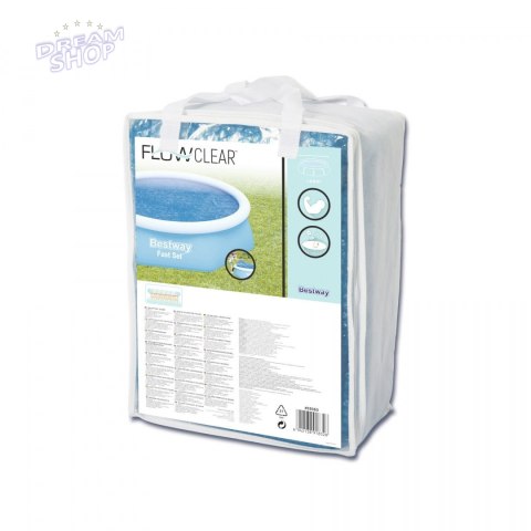 Pokrywa solarna 210cm na Basen rozporowy Fast Set 244cm/8FT BESTWAY Pokrywa solarna 210cm na Basen rozporowy Fast Set 244cm/8FT BESTWAY