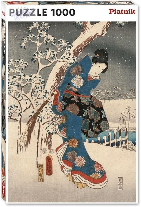 Puzzle 1000 - Hiroshige, Tale of Genji PIATNIK Puzzle 1000 - Hiroshige, Tale of Genji PIATNIK
