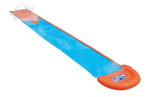 Ślizg wodny dla dzieci 3+ Pojedynczy tor 488cm BESTWAY + Łatka naprawcza Ślizg wodny dla dzieci 3+ Pojedynczy tor 488cm BESTWAY + Łatka naprawcza