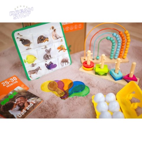 TOOKY TOY Box Pudełko XXL Montessori Edukacyjne 7w1 Sensoryczne 25-30 Mies. TOOKY TOY Box Pudełko XXL Montessori Edukacyjne 7w1 Sensoryczne 25-30 Mies.