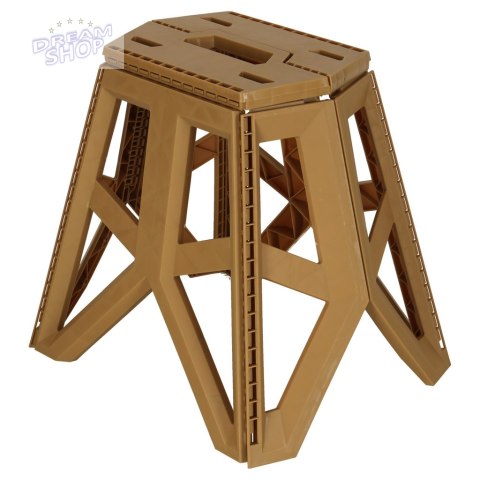 Taboret Składany Krzesełko Turystyczne Czarne Kempingowe Przenośne 39,5cm khaki Taboret Składany Krzesełko Turystyczne Czarne Kempingowe Przenośne 39,5cm khaki