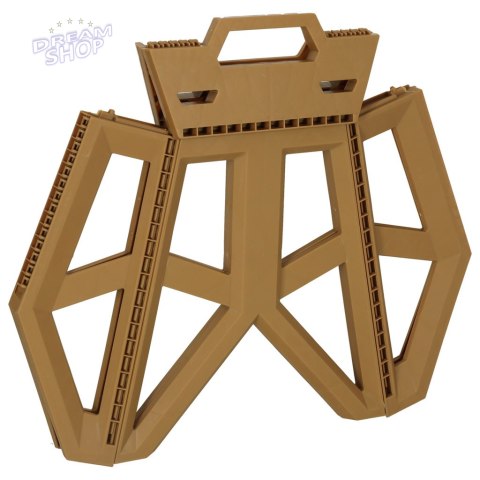 Taboret Składany Krzesełko Turystyczne Czarne Kempingowe Przenośne 39,5cm khaki Taboret Składany Krzesełko Turystyczne Czarne Kempingowe Przenośne 39,5cm khaki