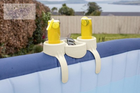 Uchwyt na napoje do Jacuzzi Lay-Z-Spa BESTWAY + 2 Przegrody + Tacka