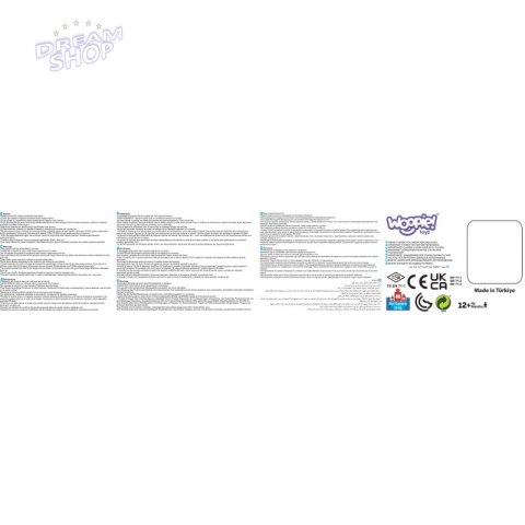 WOOPIE Jeździk 4w1 Sorter Pchacz Chodzik + Klakson Schowek