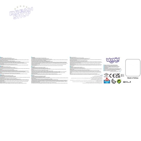 WOOPIE Jeździk 4w1 Sorter Pchacz Chodzik + Klakson Schowek