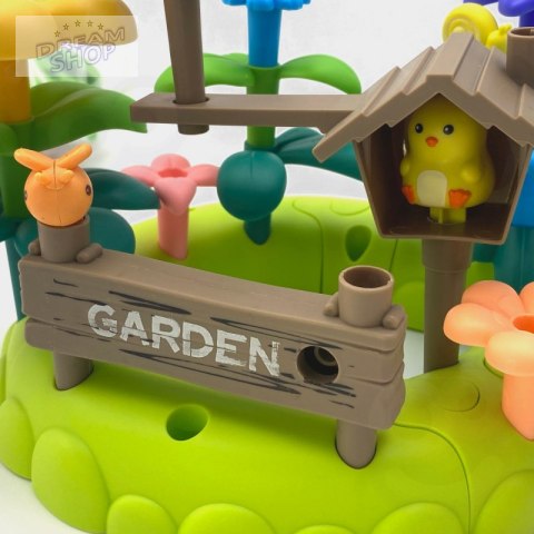 WOOPIE Magiczny Ogródek Montessori Klocki Konstrukcyjne XXL 93 el.