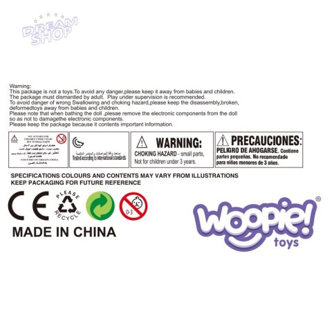 WOOPIE ROYAL Lalka Hiszpanka Raquel Interaktywna Baby Dolls