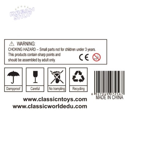 CLASSIC WORLD EDU Drewniana Tablica Dwustronna Kredowa- Magnetyczna Edukacyjna CLASSIC WORLD EDU Drewniana Tablica Dwustronna Kredowa- Magnetyczna Edukacyjna
