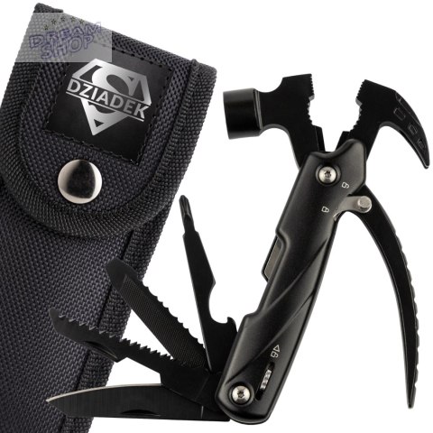Multitool - Narzędzie wielofunkcyjne dla Dziadka - młotek obcęgi nóż i inne Multitool - Narzędzie wielofunkcyjne dla Dziadka - młotek obcęgi nóż i inne